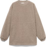 MANGO High Pile Fleece Lounge Top