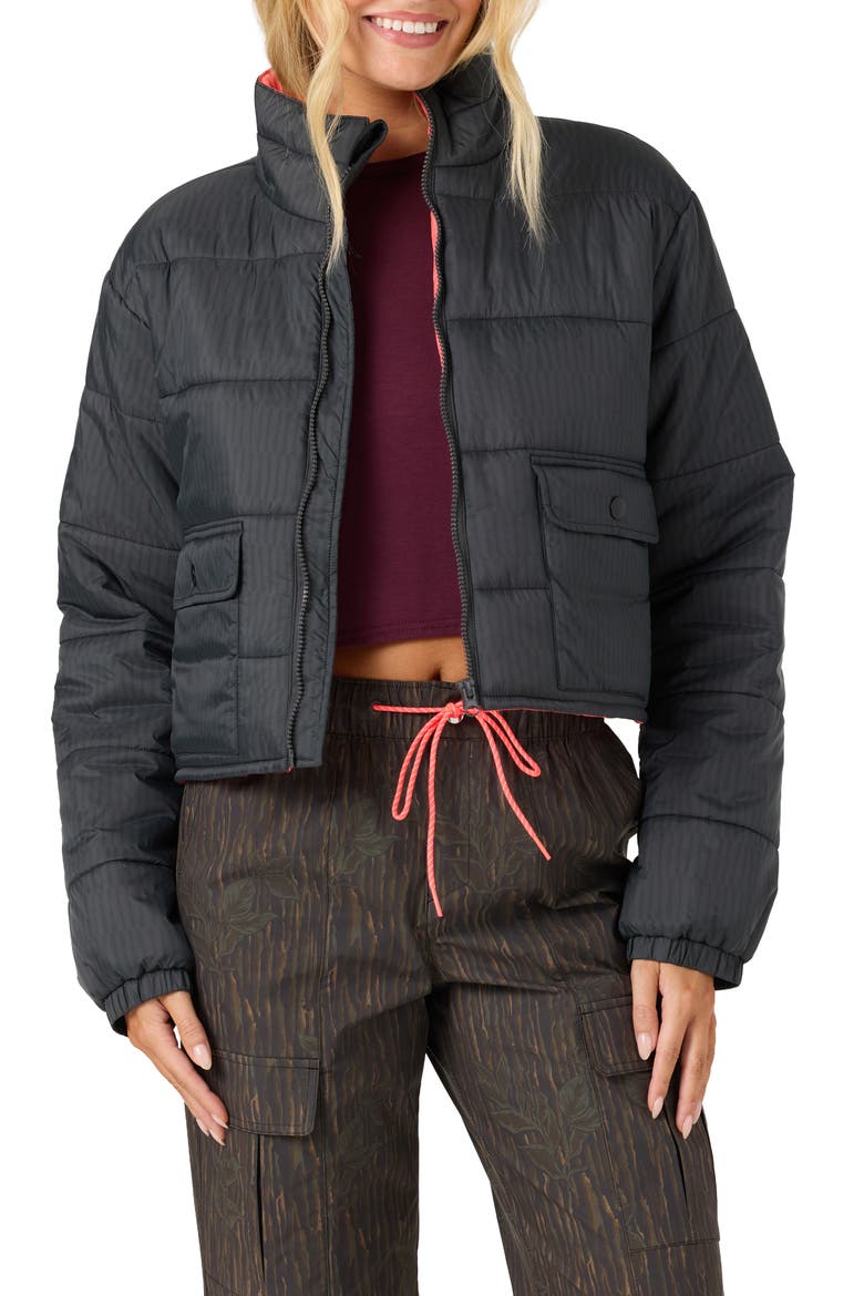 TRVLR Rynn Puffer Jacket, Main, color, PHANTOM