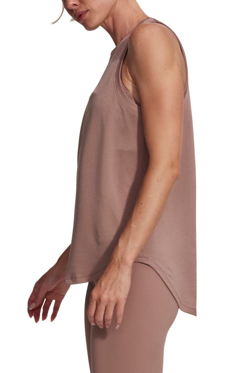 Varley Dacey Longline Mesh Tank Top, Alternate, color, 