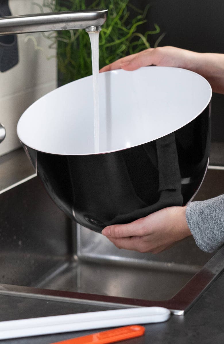 TREBONN Melamine Pile Bowl, Alternate, color, Orange