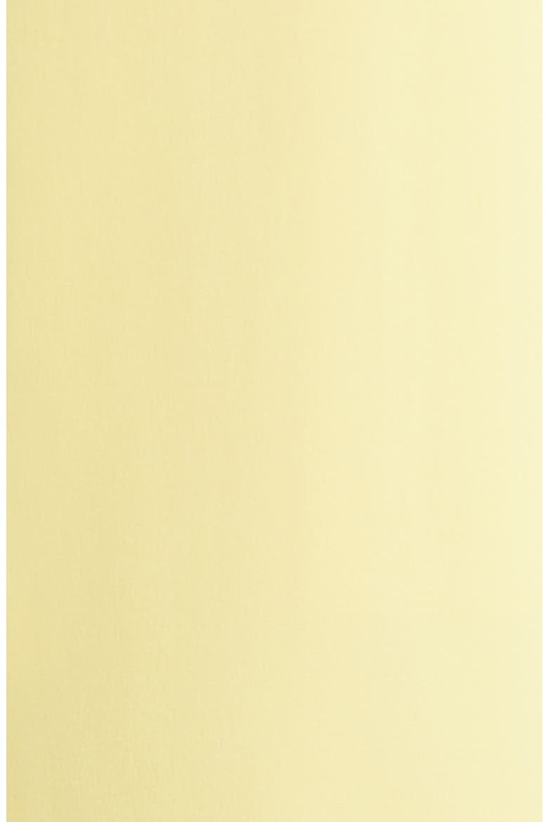 Draped Stretch Cady Column Gown, Alternate, color, BUTTER