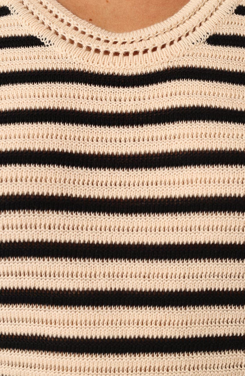 Petal & Pup Cherie Stripe Cotton Sweater Tank, Alternate, color,