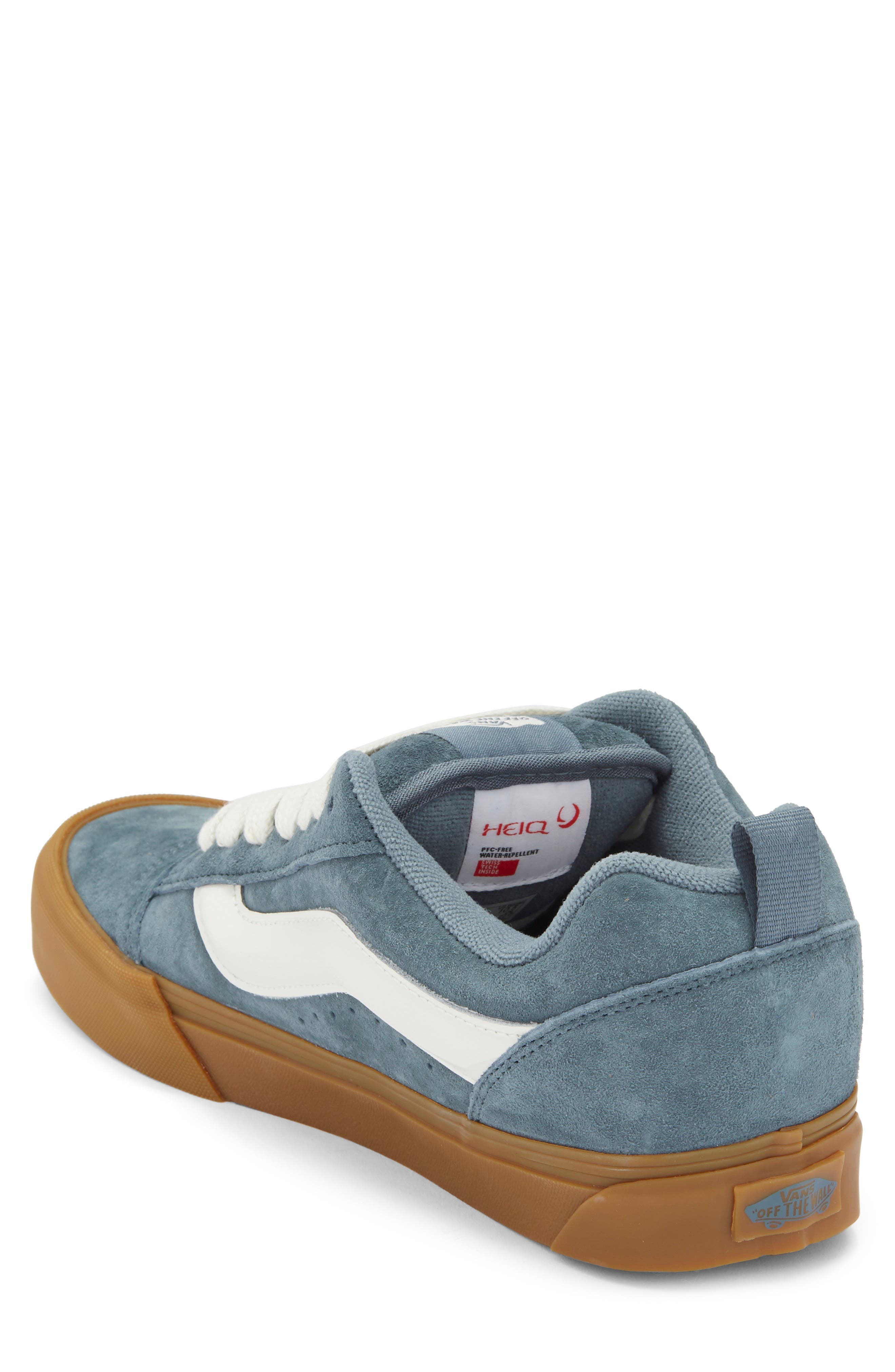 Vans Knu Skool Sneaker, Alternate, color, Pig Suede Stormy Weather