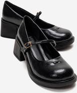 Prologue Shoes Luanda Block Heel Mary Jane Shoes