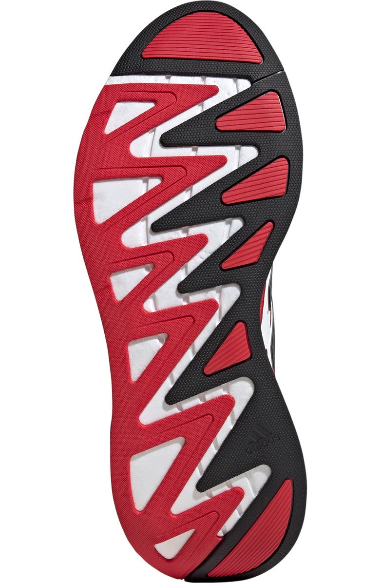 adidas Gender Inclusive Adizero Aruku Sneaker, Alternate, color, White/ Pure Ruby/ Black