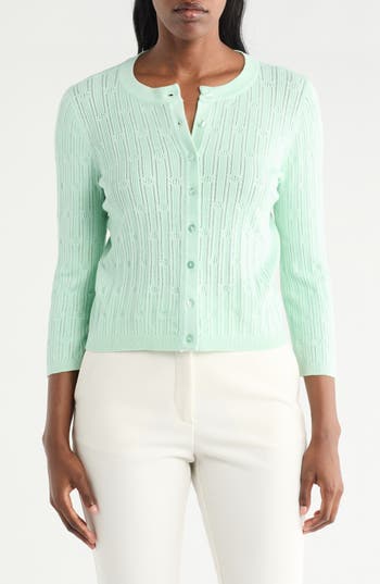 Cyrus Novelty Stitch Button-up Shirt In Green