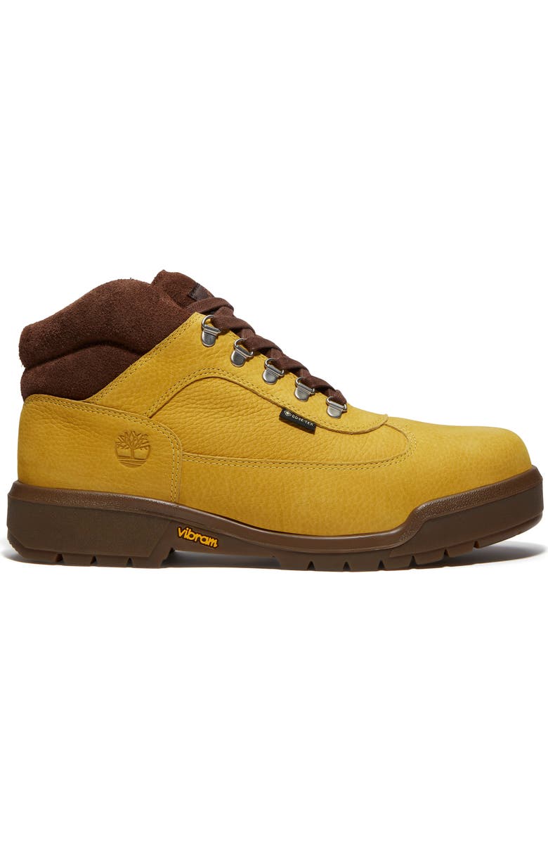 Timberland Field Gore-Tex<sup>®</sup> Waterproof Mid Boot, Alternate, color, Gold Nubuck