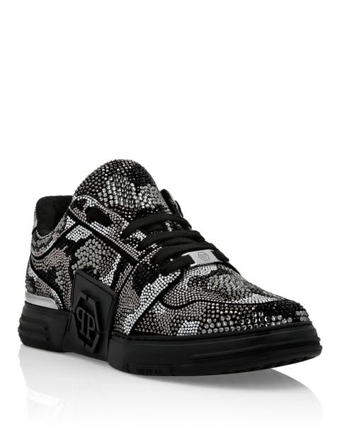 Crystal Royal Street Suede Lo-Top Sneakers Camouflage Unisex