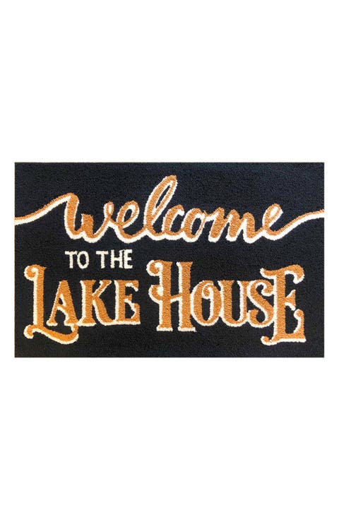 Welcome Lake House Doormat