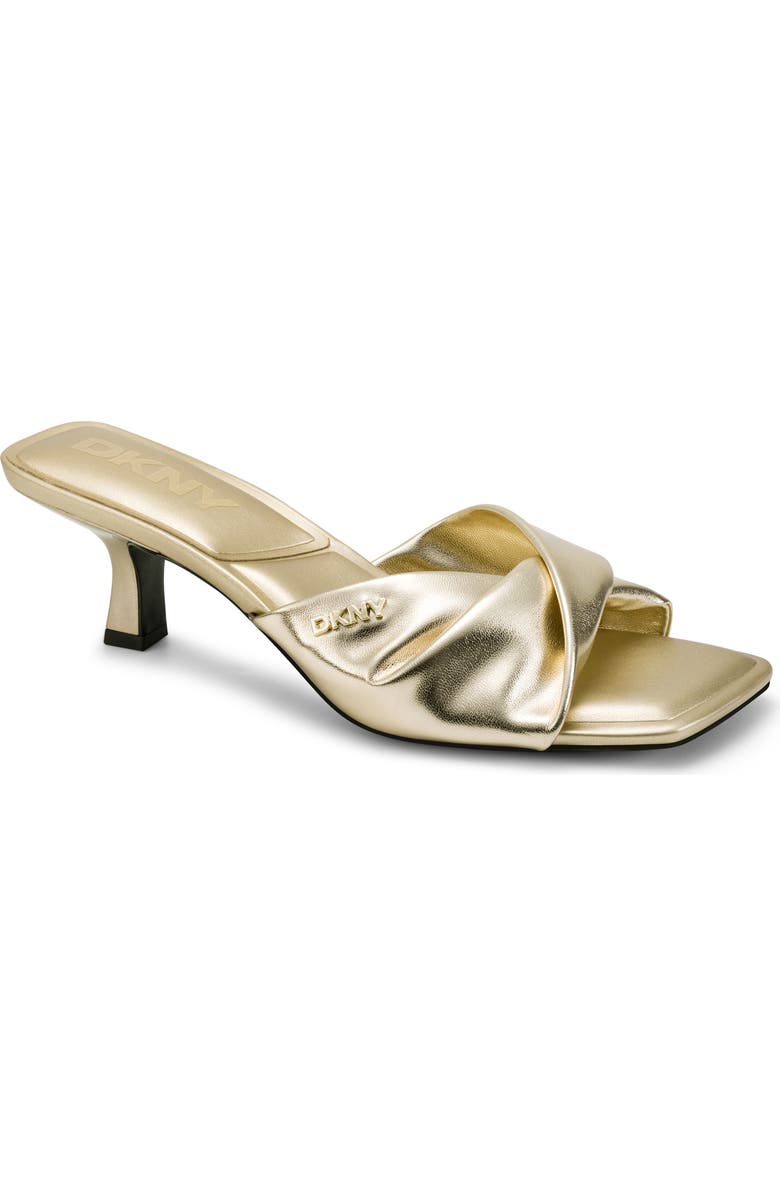 DKNY Jolaine Slide Sandal, Main, color, Platino