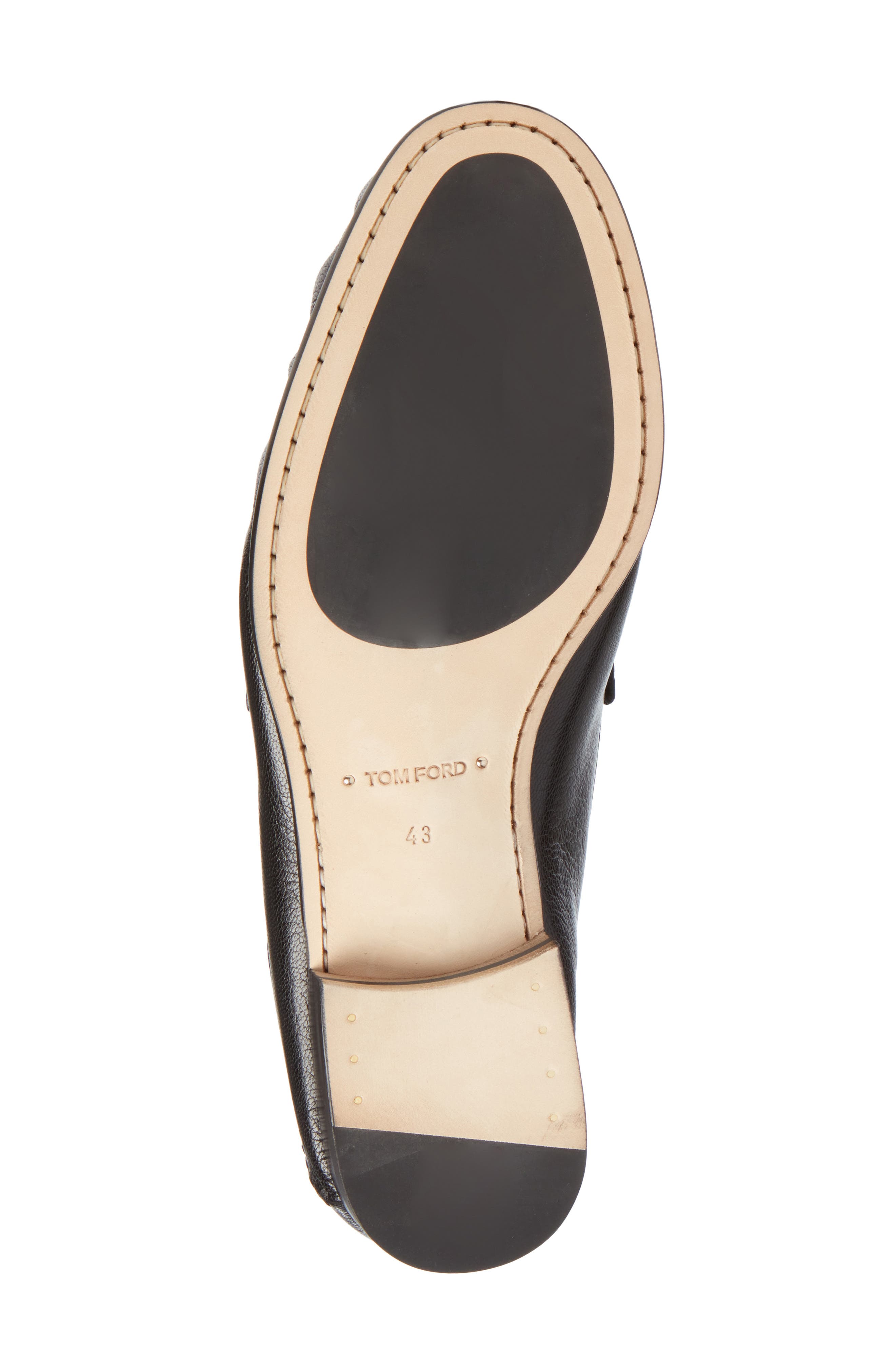 Ripley Double T Bit Loafer, Alternate, color, NAA BLACK