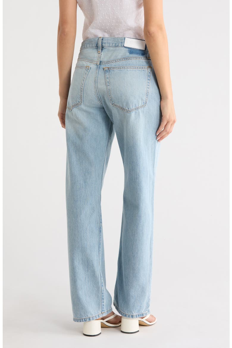 Loosie High Waist Wide Leg Jeans, Alternate, color, SILVER SPRINGS