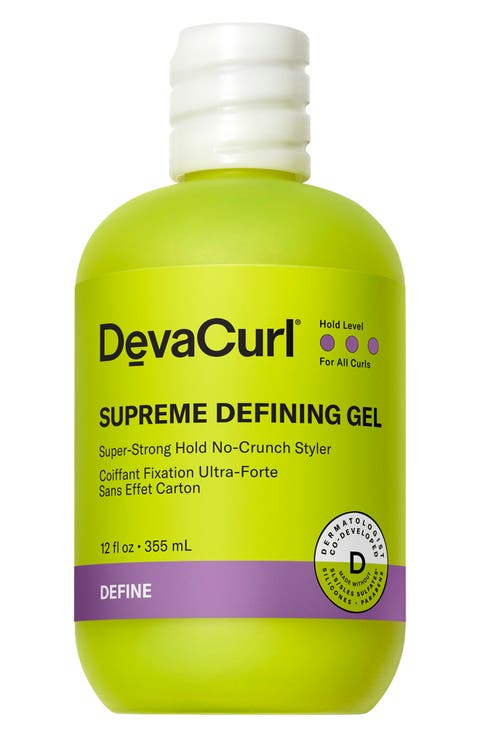 Supreme Defining Gel Super-Strong Hold No-Crunch Styler