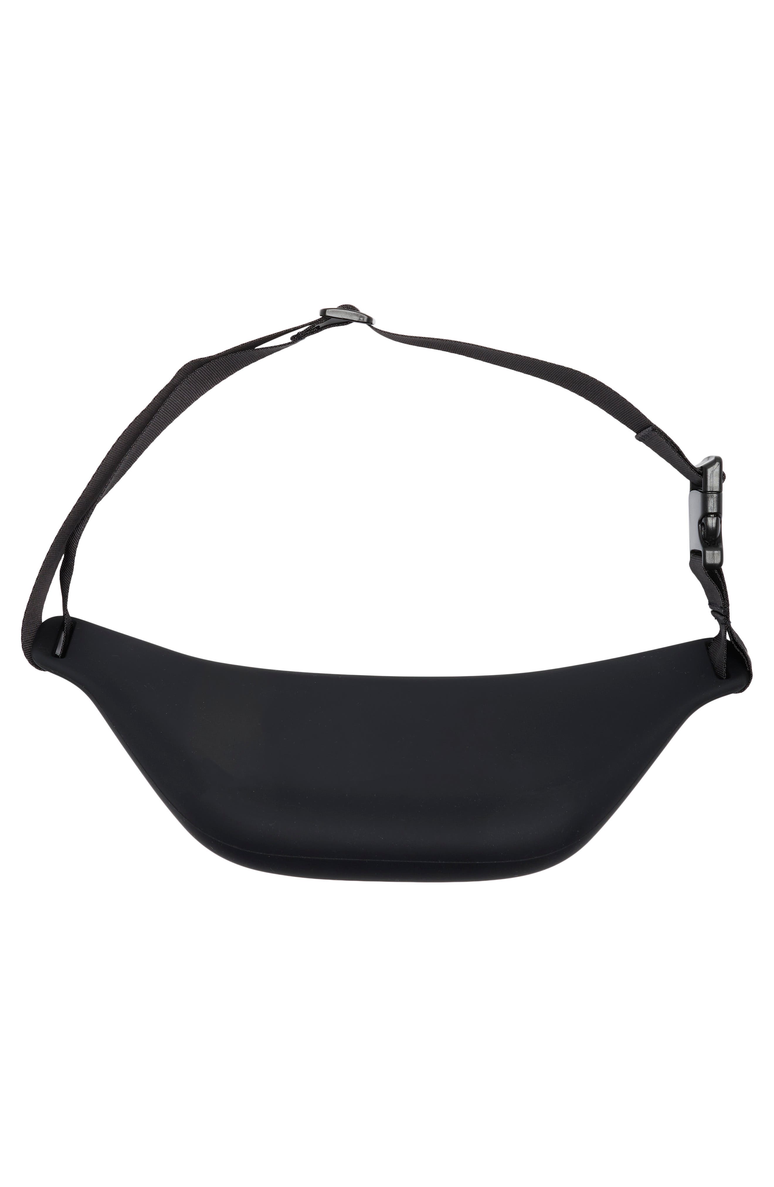 MYTAGALONGS Silicone Belt Bag, Alternate, color, Black
