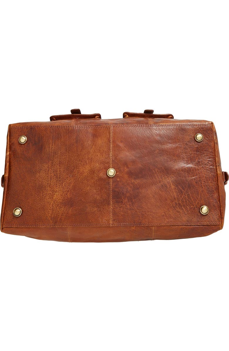 Rawlings <sup>®</sup> Rugged Leather Duffle Bag, Alternate, color,