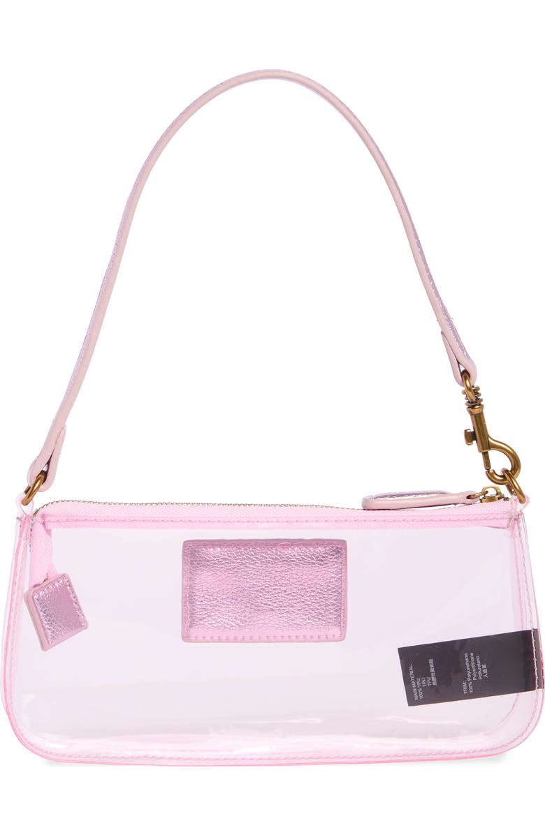 KG Kurt Geiger Highgate Vinyl Wristlet, Alternate, color, Light/ Pastel Pink
