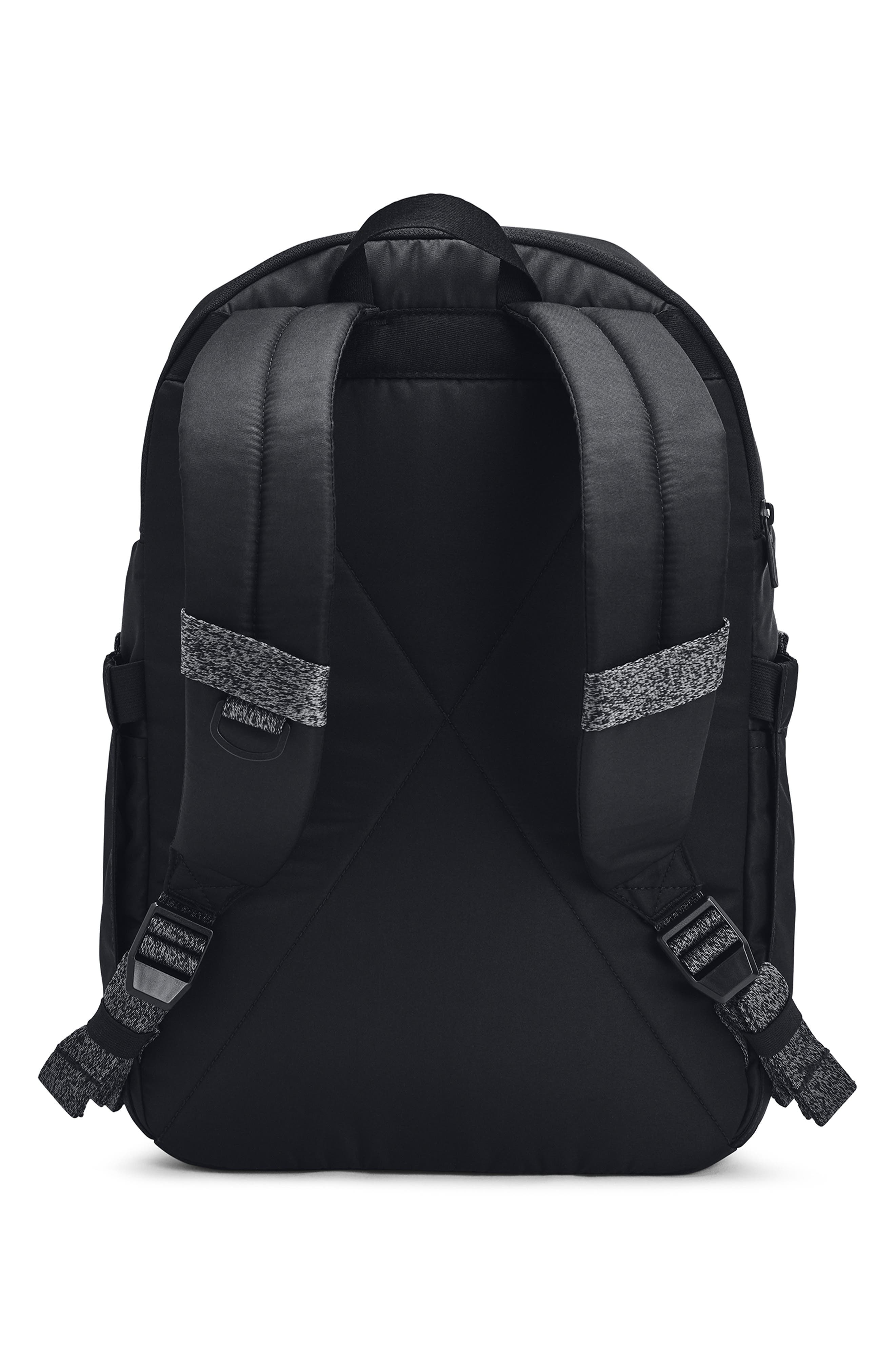 Under Armour Studio Campus Water Repellent Backpack, Alternate, color, Black / Black / Black