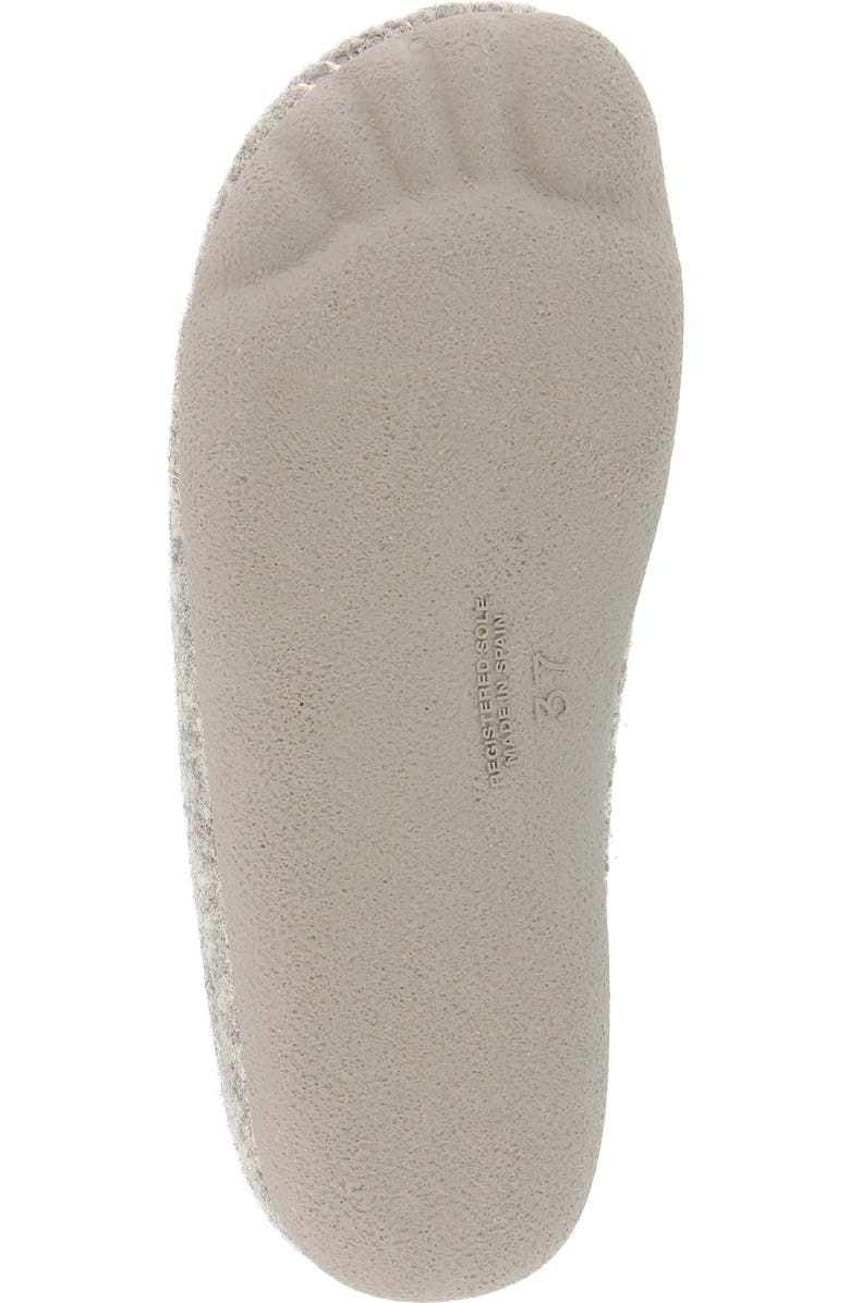 Flexus by Spring Step Wildflower Scuff Slipper, Alternate, color, Grey