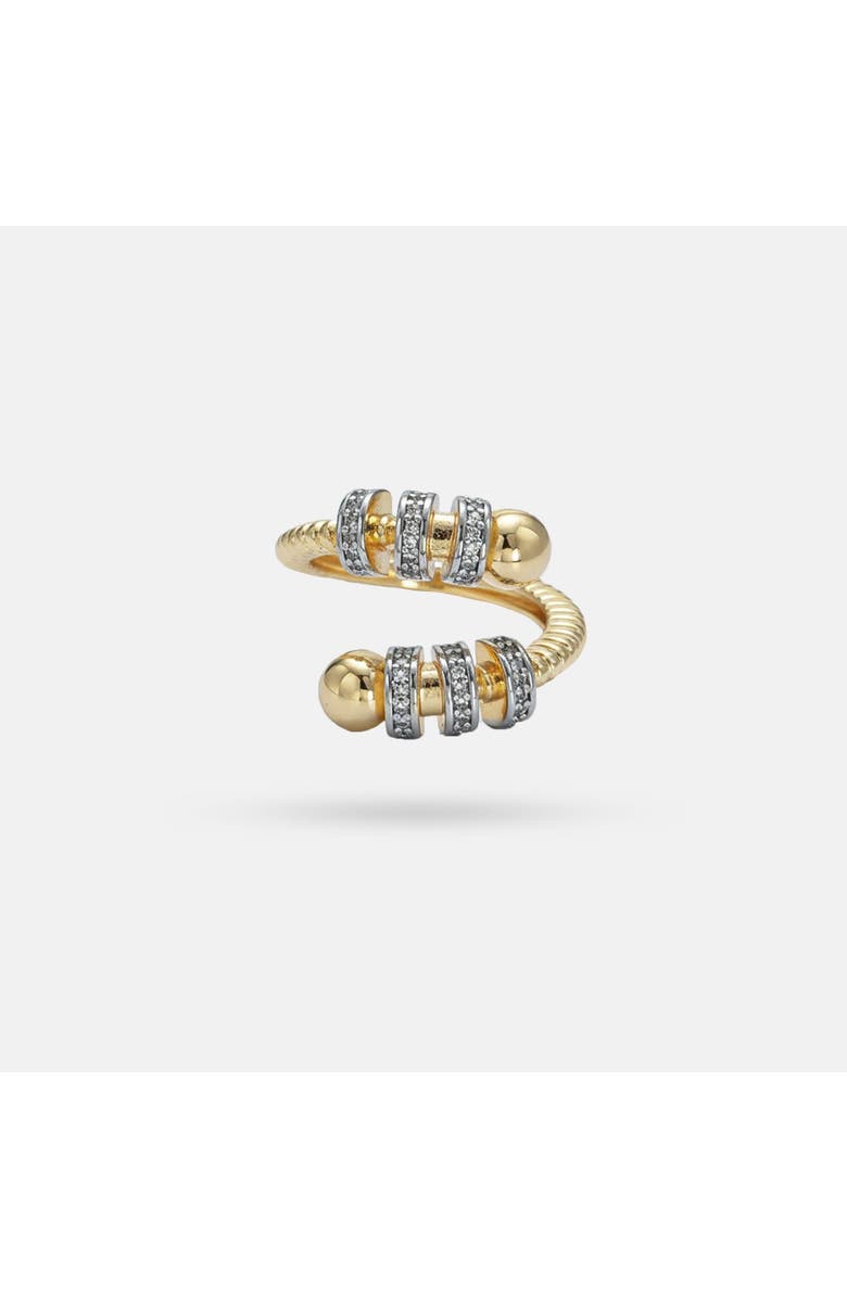Ivy & Pearl Co. Seraphine Wrap Ring, Alternate, color, Gold