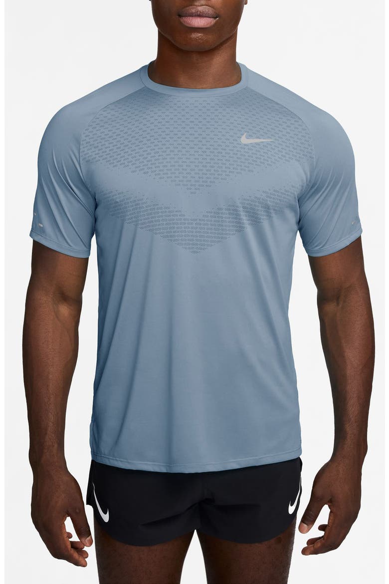 Stride Dri-FIT ADV Running T-Shirt, Main, color, LIGHT ARMORY BLUE