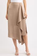 Theory Convertible Satin Skirt