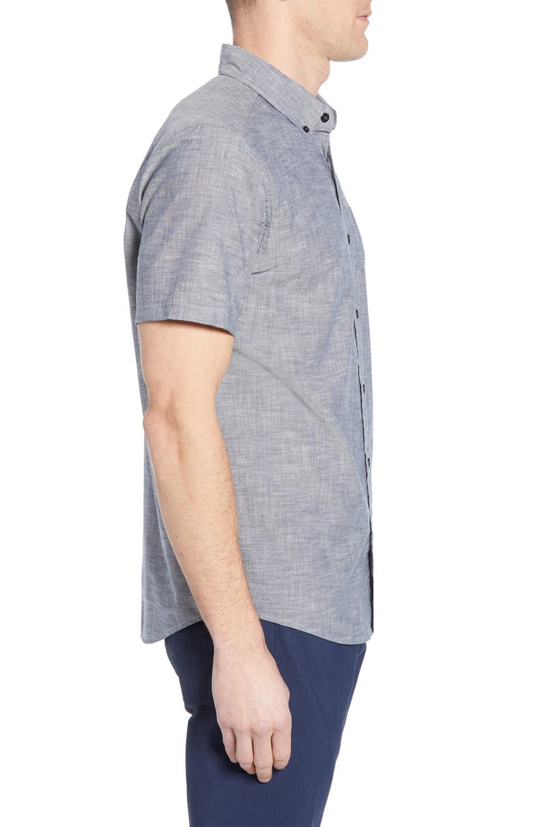 Bluffside Regular Fit Shirt, Alternate, color, CHAMBRAY CLASSIC NAVY
