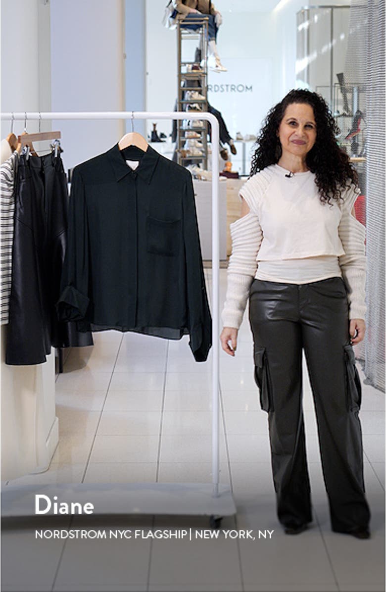 Silk Boyfriend Shirt, sales video thumbnail