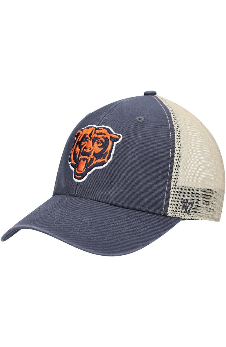 '47 Men's '47 Navy Chicago Bears Flagship MVP Snapback Hat, Main, color, 