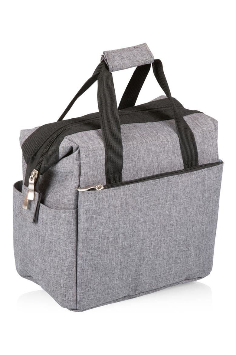 On The Go Lunch Cooler, Main, color, HEATHERED GRAY