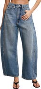 Good American Good Extreme Super High Waist Barrel Jeans