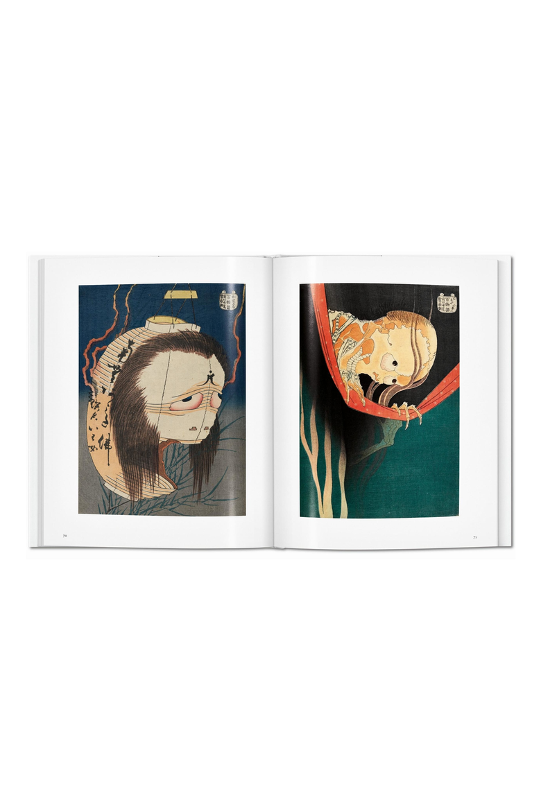 Hokusai Book, Alternate, color, White