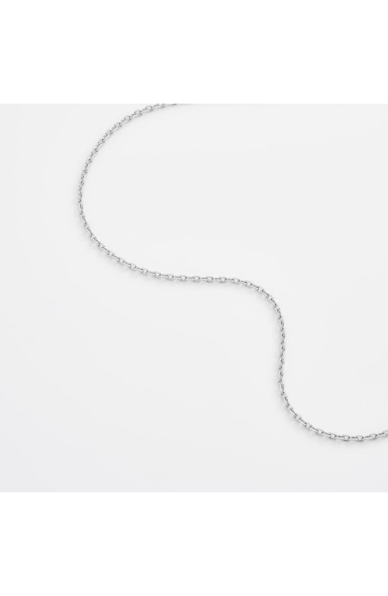 7879 Wide Diamond Cut Cable Chain Necklace, Alternate, color, Platinum