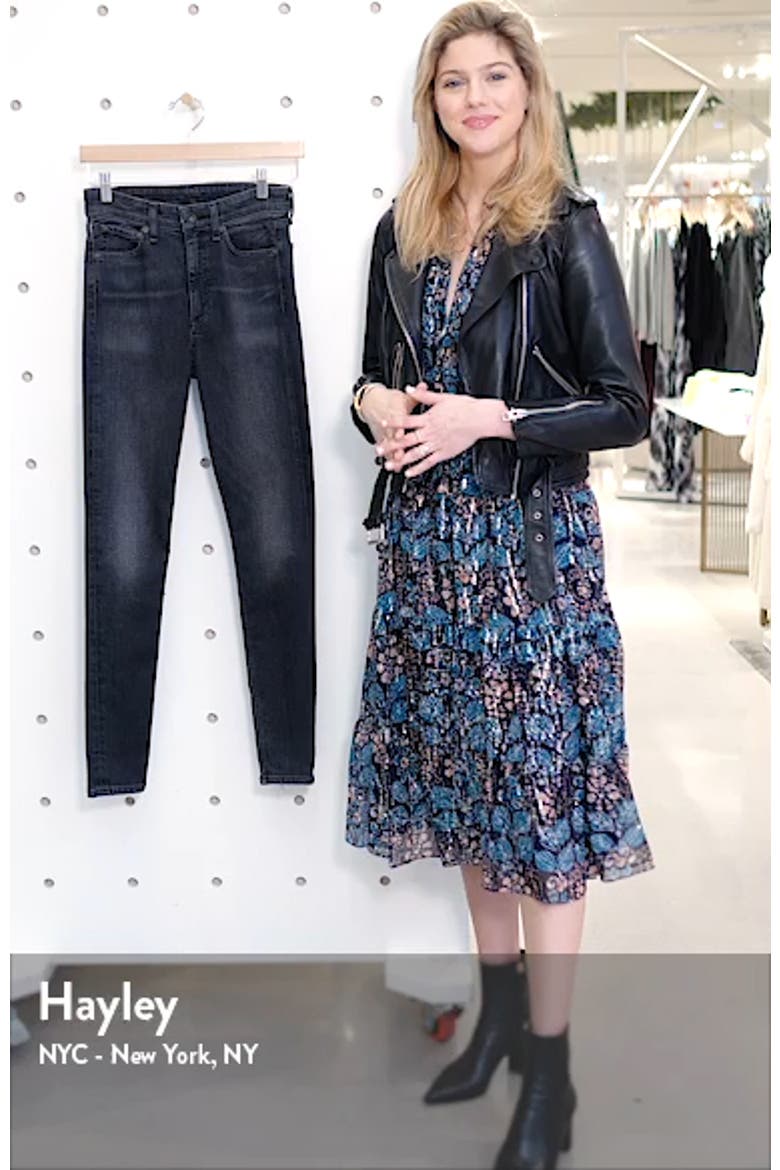 Nina High Rise Ankle Skinny Jeans video