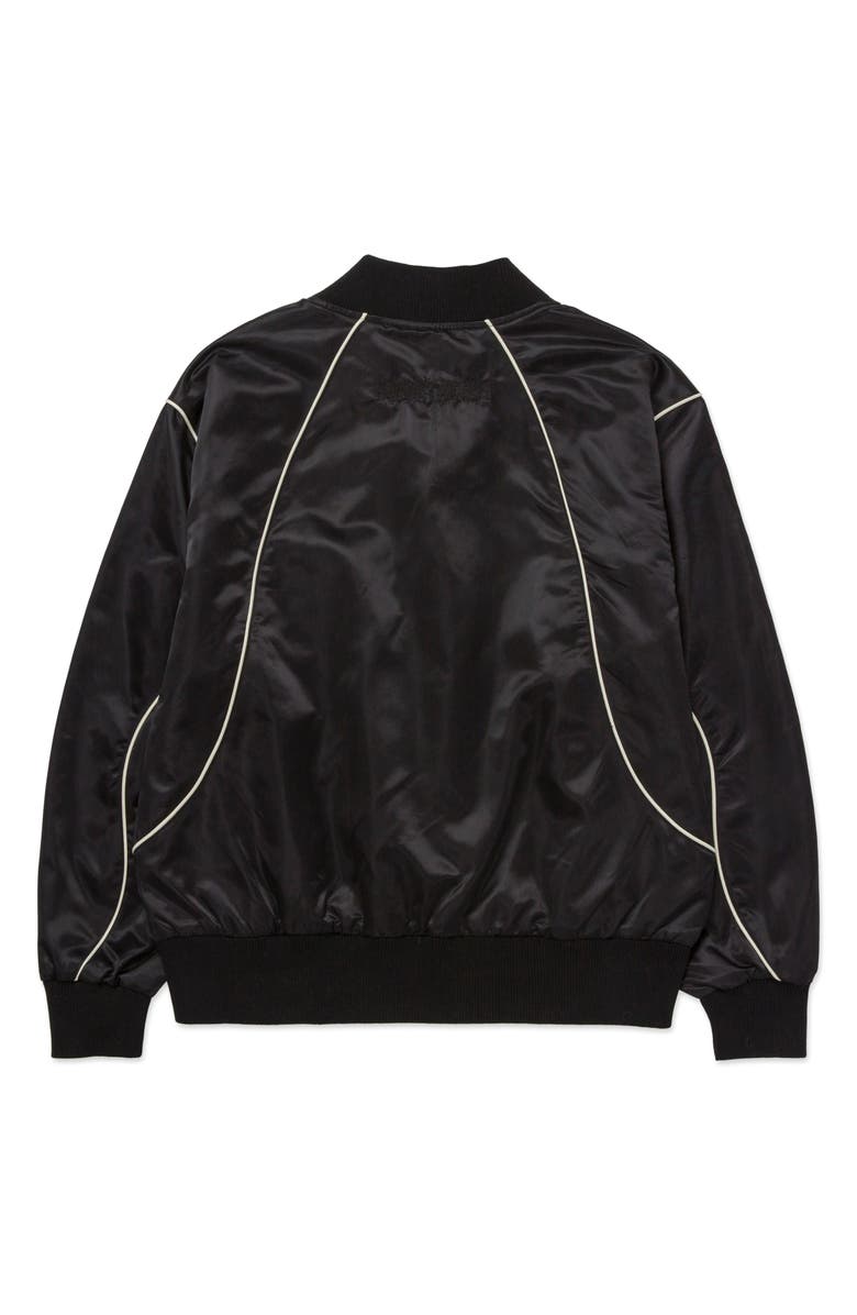 HONOR THE GIFT Satin Bomber Jacket, Alternate, color,