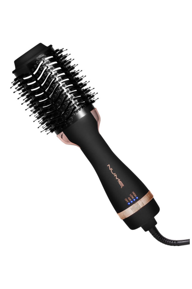 Aero Blow Dryer Brush 3-inch Volumizing Hot Air Brush, Alternate, color, Black