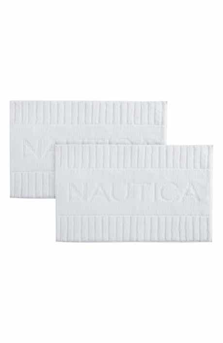 Nautica Logo Bath Rug