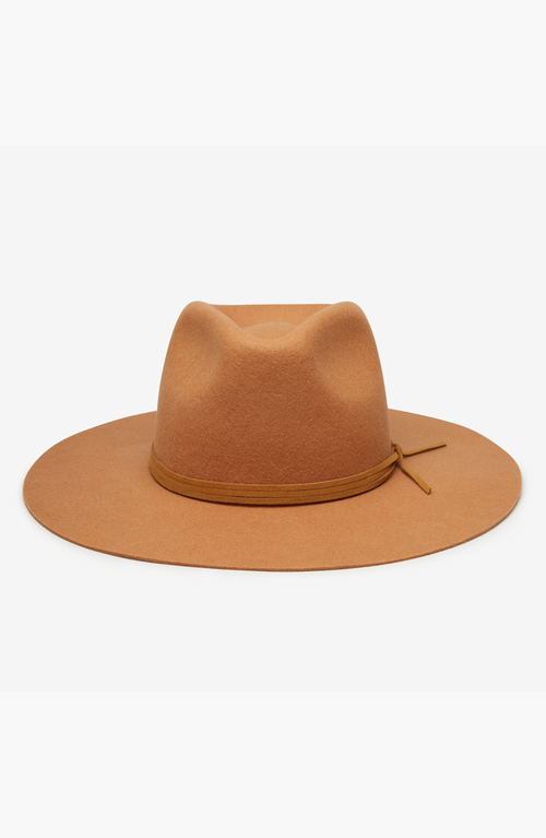 W Y E T H Shea Fedora In Brown