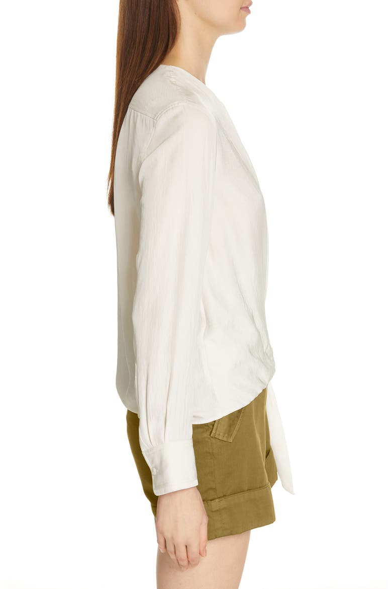 Felix Wrap Top, Alternate, color, ANTIQUE WHITE