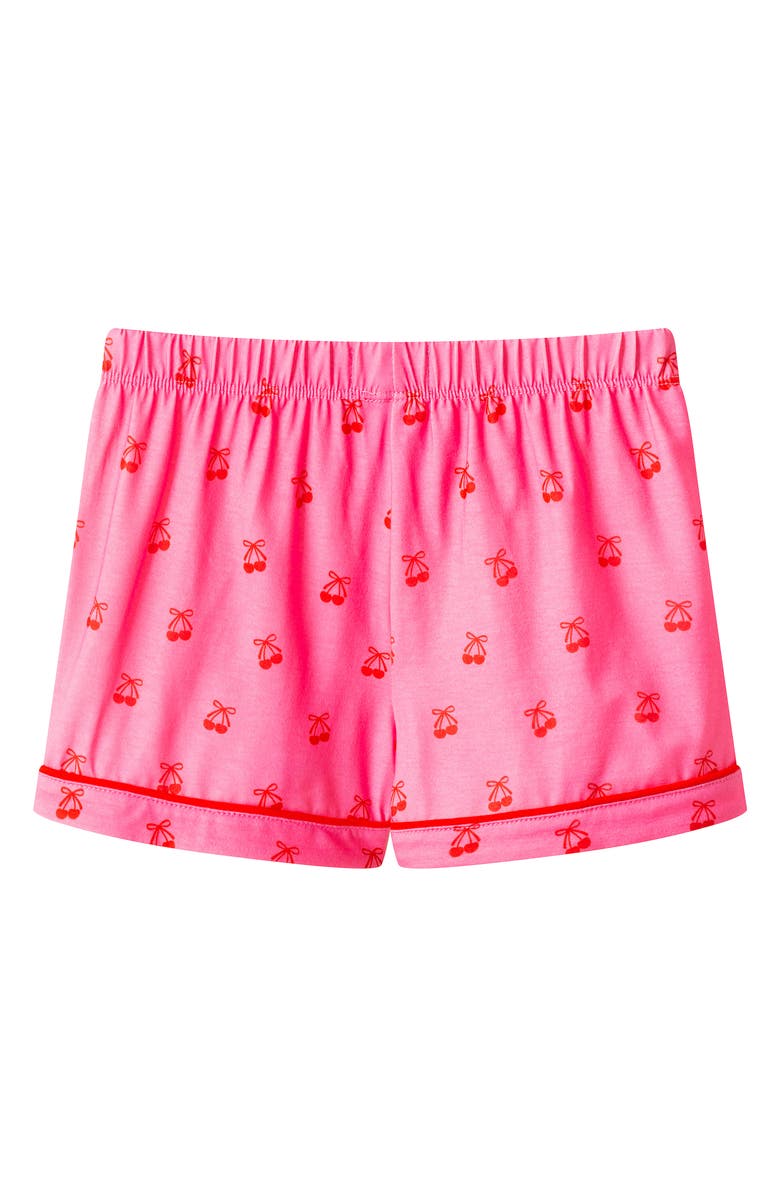 Andy & Evan Kids' Graphic Two-Piece Pajamas, Alternate, color, Pink Cherry