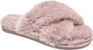 Nine West X-Band Faux Fur Slipper