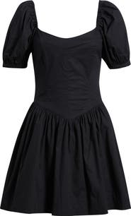 WAYF Fiona Short Sleeve Minidress