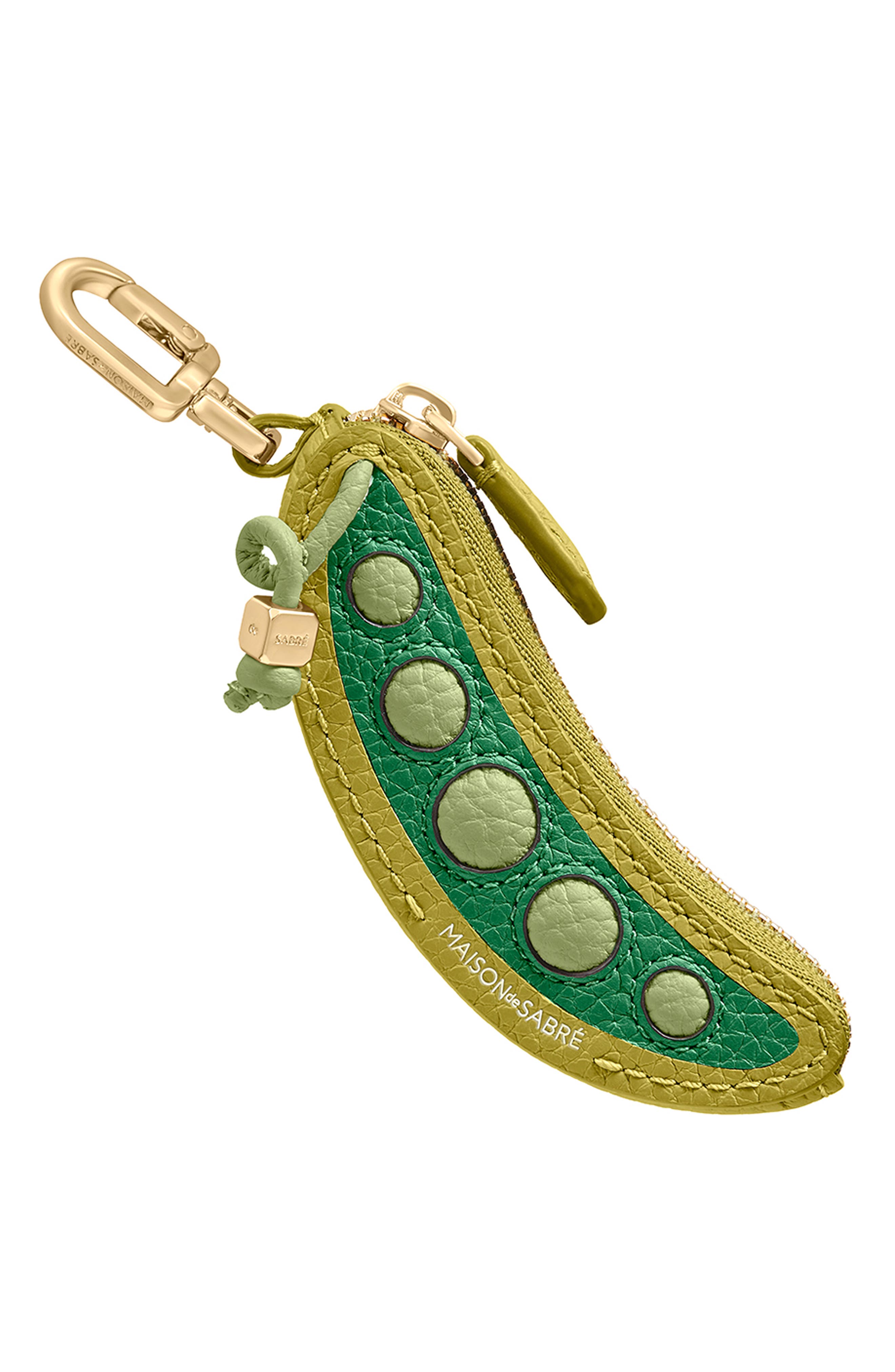 MAISON de SABRÉ The SABRÉMOJI Vegetable Charm, Main, color, Snap Peas