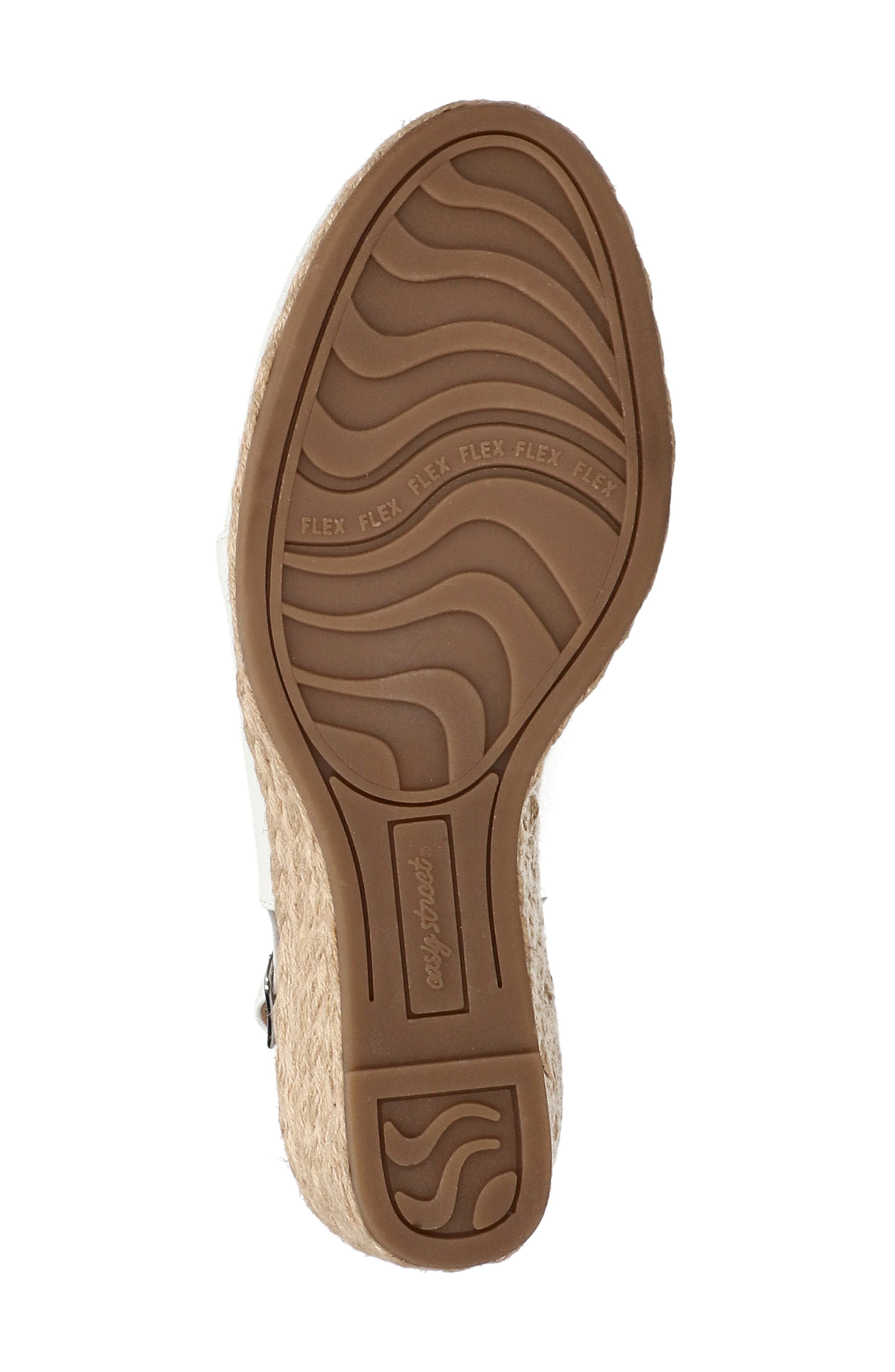 Aloha Slingback Espadrille Wedge Pump, Alternate, color, WHITE