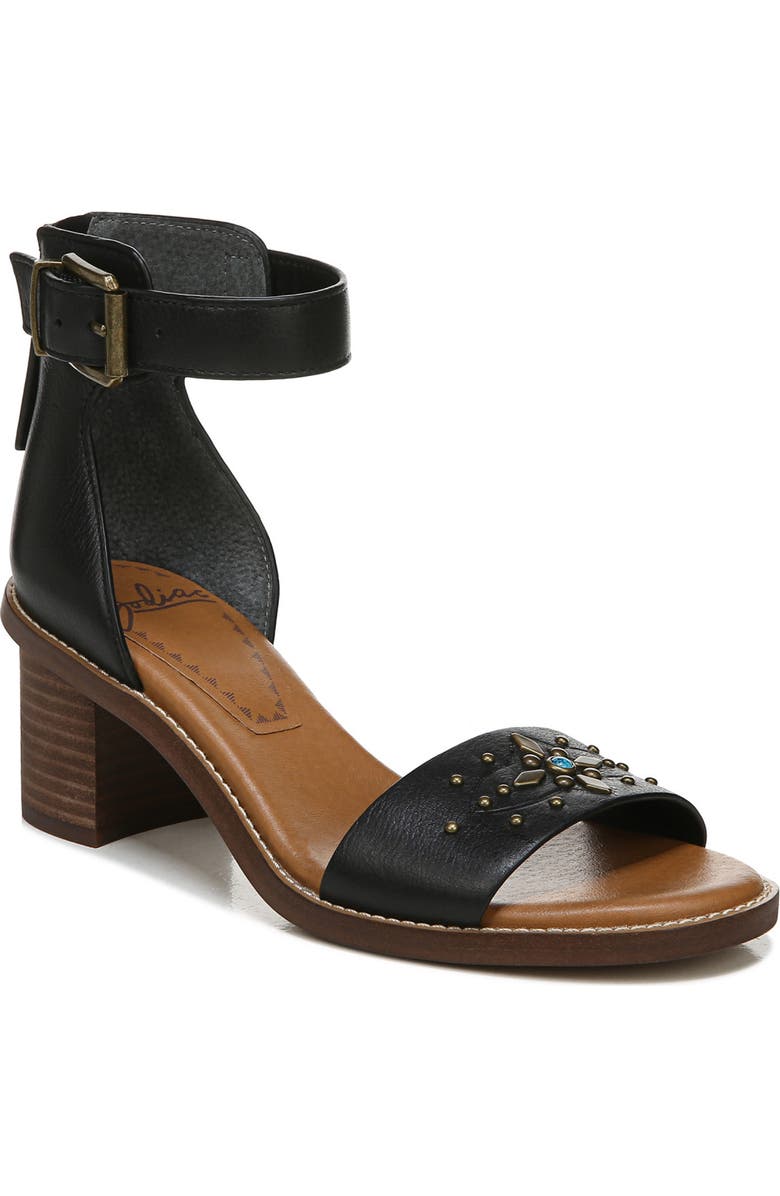 Zodiac Isla Studded Block Heel Sandal, Main, color,