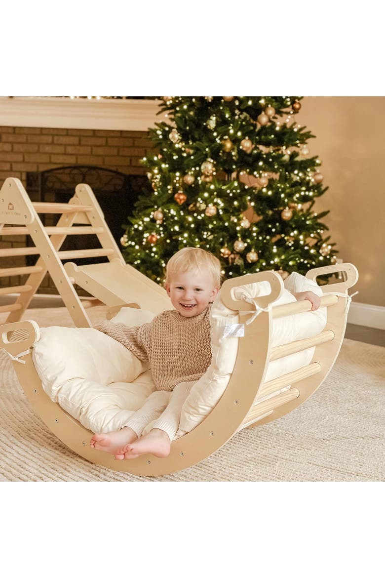 Thick Padded Baby Play Mat Cushion - Arch Not Included, Alternate, color, Multicolor