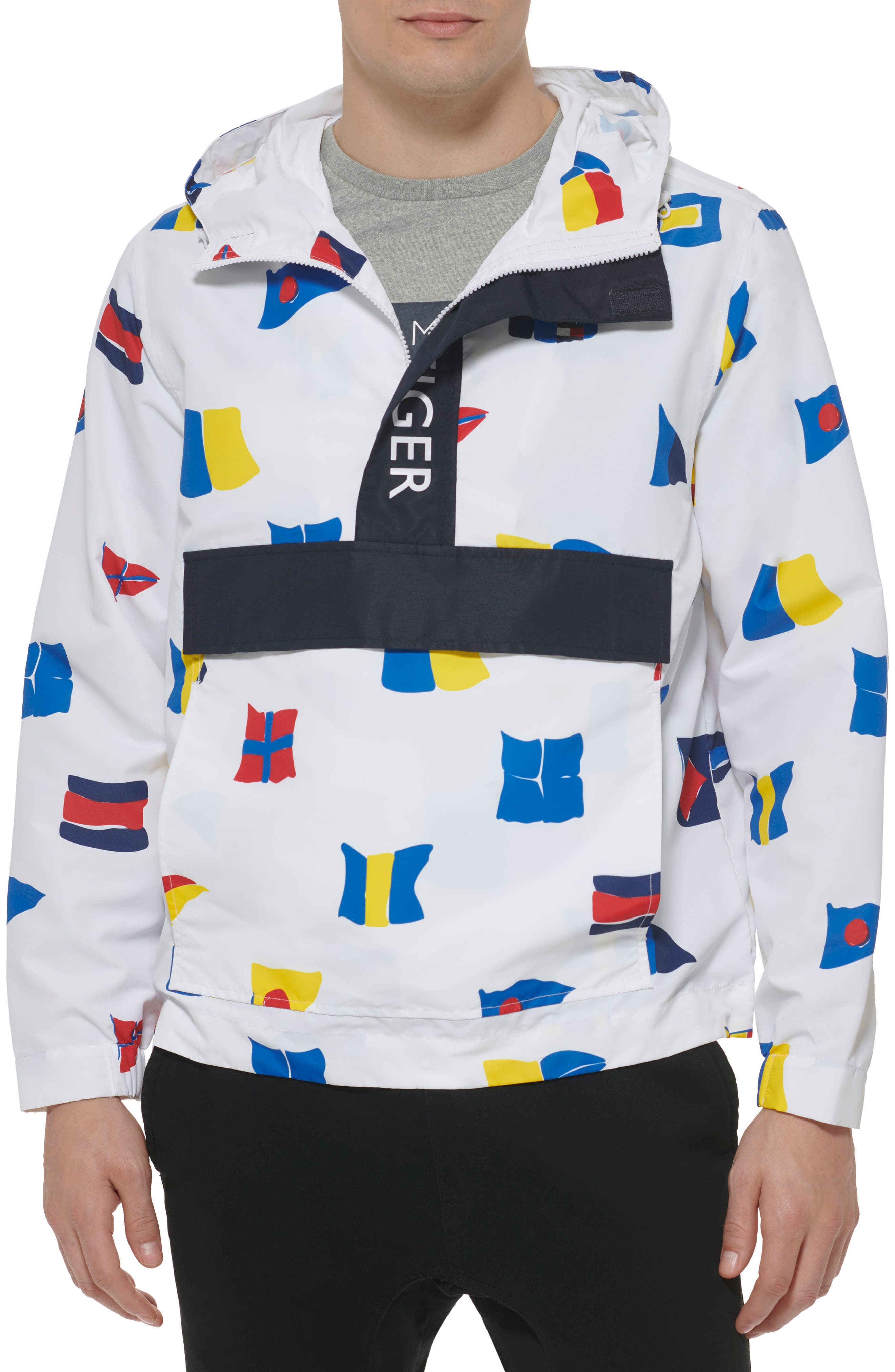 Tommy Hilfiger Lightweight Water Resistant Anorak
