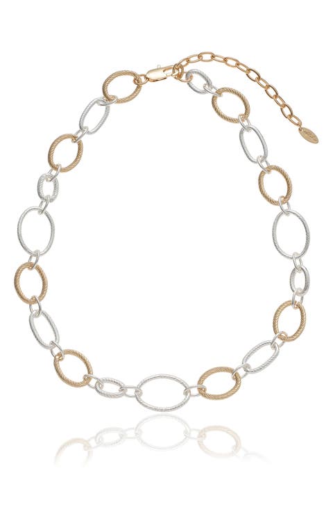 Mixed Link Chain Necklace
