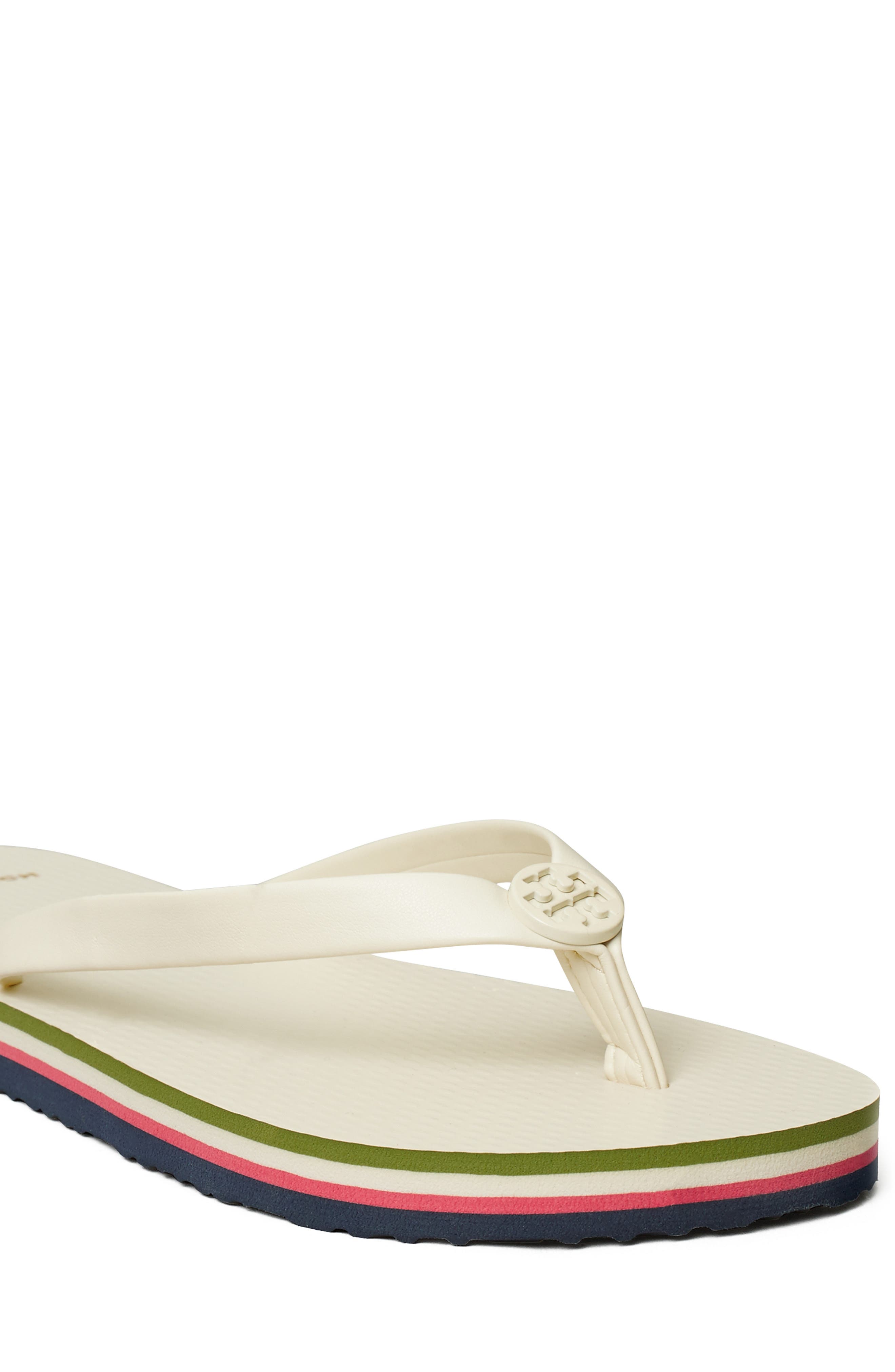 Minnie Flip Flop, Alternate, color, NEW IVORY