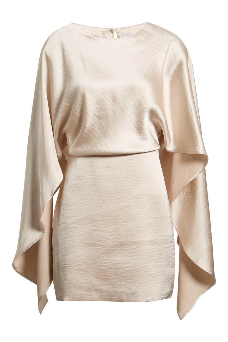 Muse Drape Drop Waist Dress, Alternate, color, IVORY