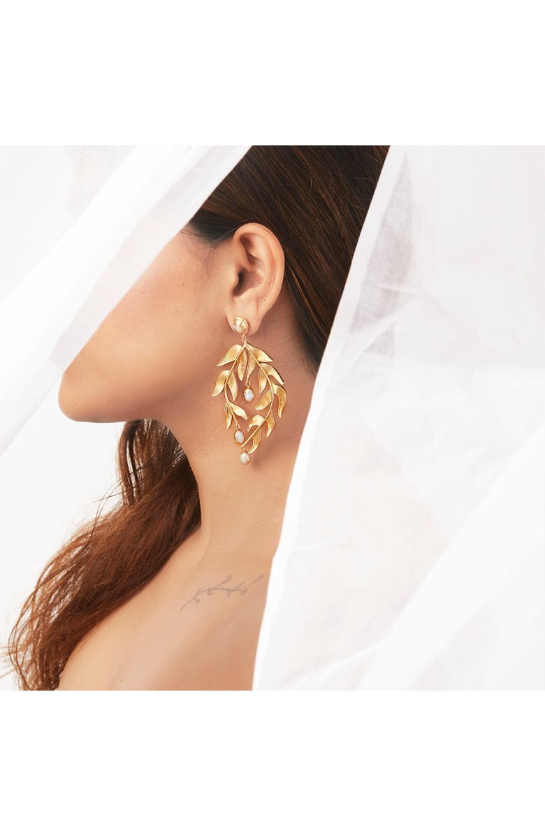 Dhwani Bansal Sooki Chandelier Earrings, Alternate, color, 